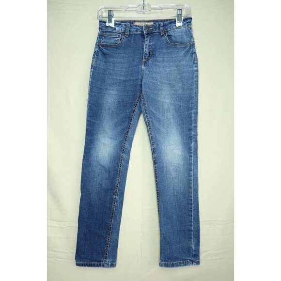 Joe's Jeans The Icon Skinny Crop Low Rise Medium Wash Stretch Women's 25 25x26 - Picture 4 of 13